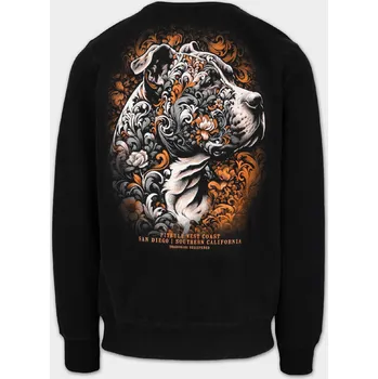 Pánská mikina PitBull West Coast Pánská mikina TATTOO crewneck - černá - PWC_CREWTATTOO_BLK Velikosti: S