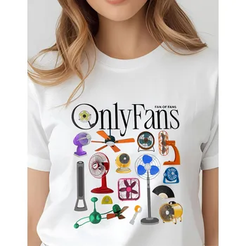 Dámské tričko Dámské tričko - Only Fans Parodie Barva: Růžová, Velikost: M