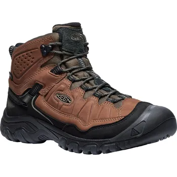 Pánská treková obuv Keen TARGHEE IV MID WP WIDE MEN bison/black ,5 boty