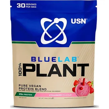 Protein USN 100% Plant Protein 900 g jahoda