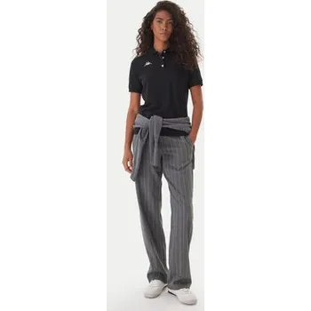 Pánské tričko Kappa Polokošile Logo Sharas Wss 302B3C0 Černá Regular Fit M