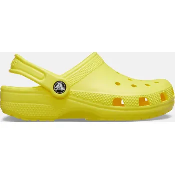 Dívčí pantofle Crocs Classic Clog K Cyber Yellow 32-33
