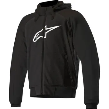 Moto bunda ALPINESTARS bunda CHROME SPORT HOODIE černá 2024 - S