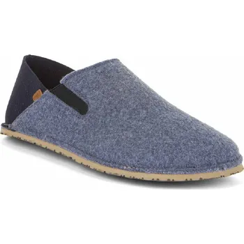 Chlapecké bačkory Froddo Barefoot vlněné přezůvky pro dospělé Slip-On G1700409-1 Denim Velikost: 40