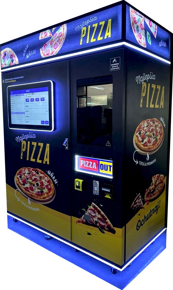 EATKING Automat na pizzu (exteriér)