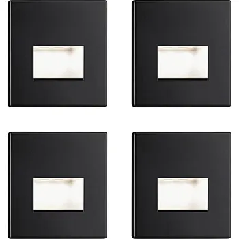 Bodové svítidlo Paulmann 41308 Edge LED vestavné nástěnné svítidlo, LED, LED, černá (matná)