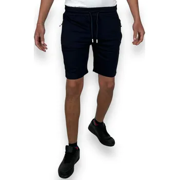 Pánské kraťasy Tommy Glair Pánské nadměrné teplákové kraťasy RADIM Barva: Modrá, Velikost: 6XL