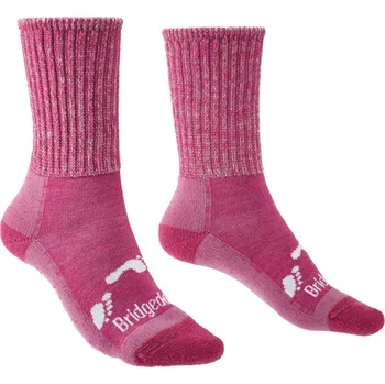 Pánské oblečení dětské ponožky BRIDGEDALE Hike All Season Junior MC Boot pink - L