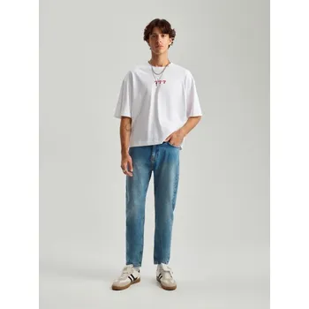 Pánské džíny Džíny carrot fit - 30/34 - House - modrý - 759DJ-55J