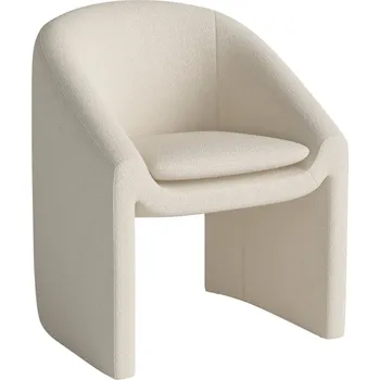 Jídelní židle Bolia Krémově bílá bouclé jídelní židle Mielo