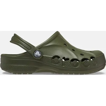 Dívčí pantofle Crocs Baya Clog T Army Green 27-28