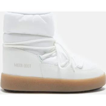 Dámská zimní obuv Dámské bílé sněhule Moon Boot Ltrack Low Nylon WP 41