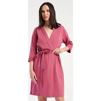 Dámský župan Vienetta Dámský župan krátký Madison: bordó L