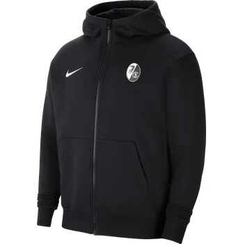Pánská mikina Mikina s kapucí Nike SC Freiburg Full-Zip Hoodie Kids 6scfcw6891-010 Velikost M (137-147 cm)