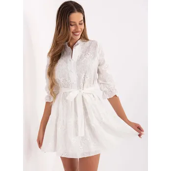 Dámské šaty Šaty LK SK 510085 1.65 bílá S/M