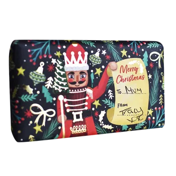 Mýdlo English Soap Company Louskáček Vánoční tuhé mýdlo, 190 g