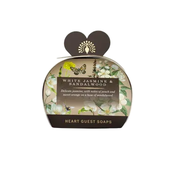 Mýdlo English Soap Company White jasmine & Sandalwood Sada tuhých mýdel, 3x20 g