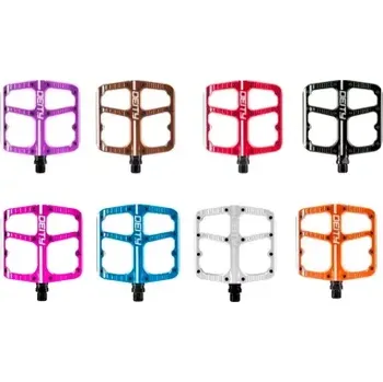 Pedál na kolo Deity Flat Trak - Fialová