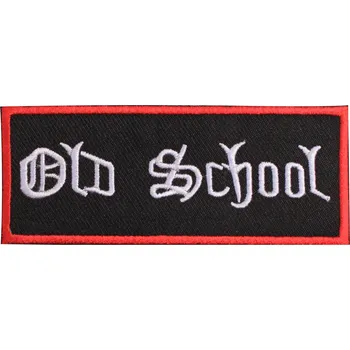 Nášivka TXR Moto nášivka Old School bílá