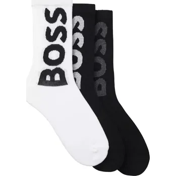 Pánské ponožky Ponožky Boss 50524259 černá, 3pack velikost 39-42