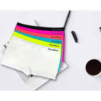 Kalhotky GREENICE Dámské bezešvé boxerky GREE-6832 - 3 ks v balení Barva: Mix, Velikost: M/L