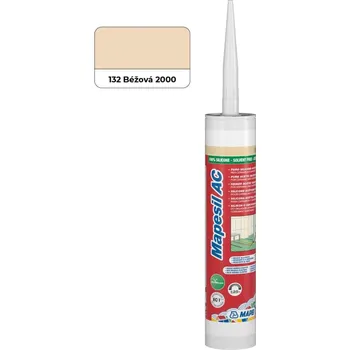stavební silikon Silikon Mapei Mapesil AC béžová 310 ml MAPS132