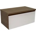 Koupelnová skříňka s krycí deskou Naturel Monza 79x30x45 cm ořech mat MONZA80WN