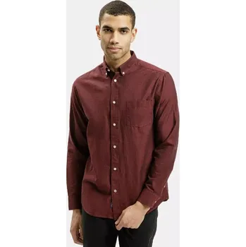 Pánská košile Pánská košile CROSS JEANS 35253 Barva: Vínová, Velikost: L