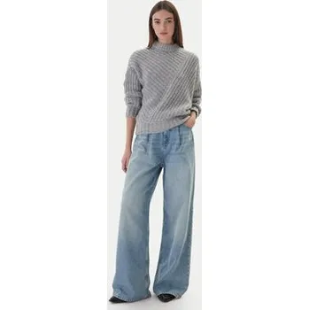 Dámský svetr Mustang Svetr Erin 1016786 Šedá Relaxed Fit M