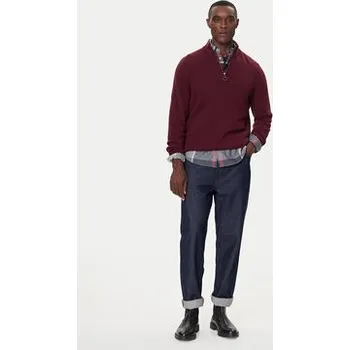 Pánský svetr Barbour Svetr Tisbury MKN1187RE53 Bordó Regular Fit XXL