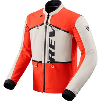 Moto bunda Bunda na motorku Revit Morocco pískovo-červená 4XL