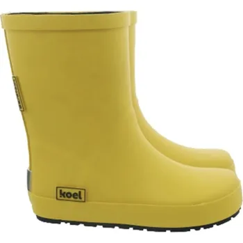 Dívčí obuv Barefoot holinky KOEL4Kids - Yellow/žlutá, KOEL Velikost: 30