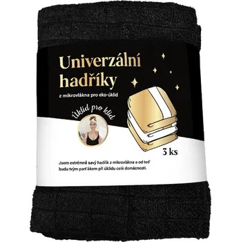 Čisticí prostředek Úklid pro klid Univerzální hadřík z mikrovlákna - 3 ks - LIMITOVANÁ EDICE
