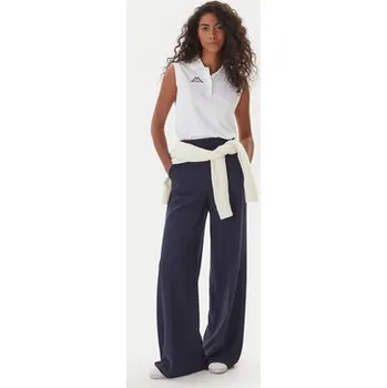 Pánské tričko Kappa Polokošile Logo Tennis 302LR20 Bílá Slim Fit M