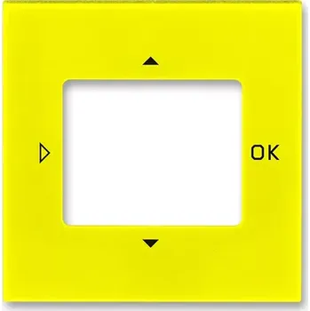 Termostat Kryt pro přístroje s displejovým modulem, 3299H-A40100 64, ABB, Levit®, žlutá (ABB, Levit®, žlutá)