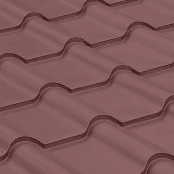 plechová krytina Krytina plechová SATJAM Grande Plus TopMat RAL 8017 hnědá