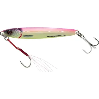 Umělá nástraha Savage Gear Pilkr 3D Jig Minnow Sinking Glow Pink - 4,6 cm 5 g