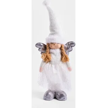 Vánoční dekorace Skřítek | AURIE | anděl stojící na dlouhých nohou 86 cm | 705557 Výška 86 cm