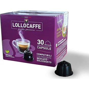 Lollo caffé NERO espresso do Dolce Gusto 30ks kapslí