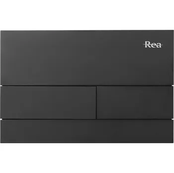 REA Tlačítko T Black Matt REA-E0056