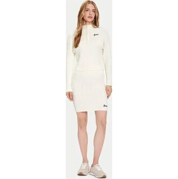 Dámská sukně Guess Pouzdrová sukně V5BD03 Z0572 Béžová Regular Fit L