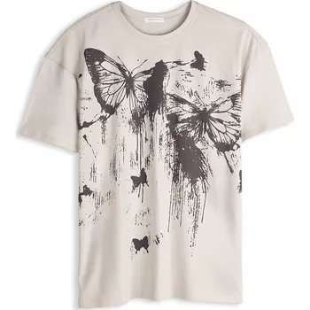 Dámské tričko GATE Bavlněné tričko s potiskem 40 225-1634/211