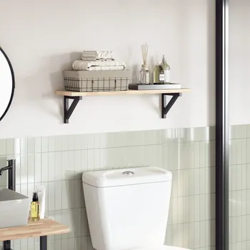 Stolová deska OMAXI Stolní deska 80 x 20 x 2 cm obdélníková masivní akáciové dřevo 661754