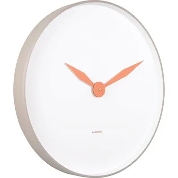 Hodiny Nástěnné hodiny Albatros iron šedé KARLSSON (Barva-šedá)