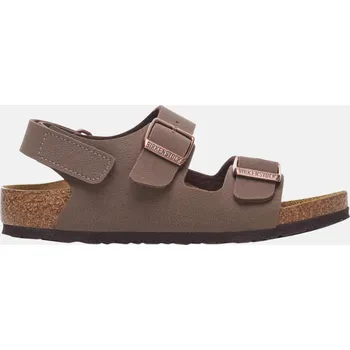 Chlapecké sandály Birkenstock Dětské Hnědé Regular Sandály Milano AS Kids Birko-Flor Birkibuc 30