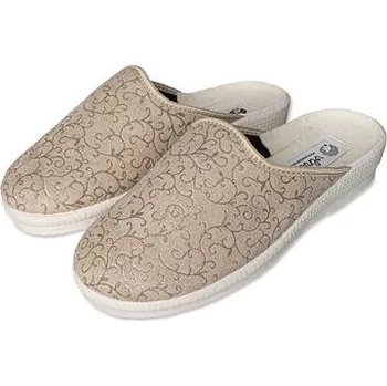 Dámské pantofle Vlnka Dámské pantofle Irena béžová velikost obuv dospělí 41