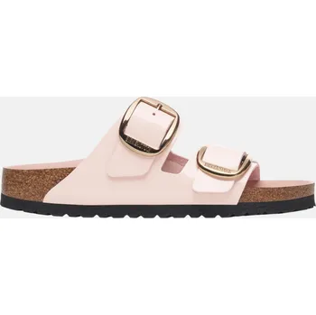 Dámské pantofle Birkenstock Růžové Regular Pantofle Arizona Big Buckle Natural Leather Patent 38