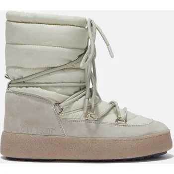 Dámská zimní obuv Dámské krémové sněhule Moon Boot Ltrack Suede Nylon 41