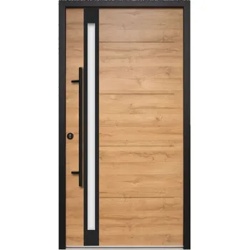 Vchodové dveře SplenDoor Thermodoor PLUS SP30A 100/210/7 L dub Natur