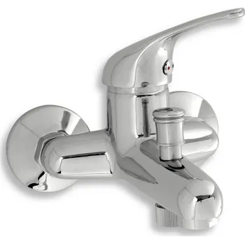 Vodovodní baterie Vanová baterie Novaservis Titania Iris bez sprchového setu 100 mm chrom 92024/1.0